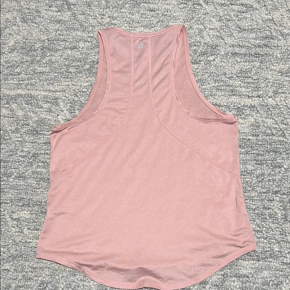 Sweaty Betty Pink Sleeveless Tank Top - Picture 3 of 3
